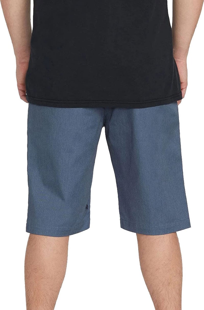 Volcom mens Vmonty Stretch Chino Shorts, Heather Blue, 38 US - Image 2